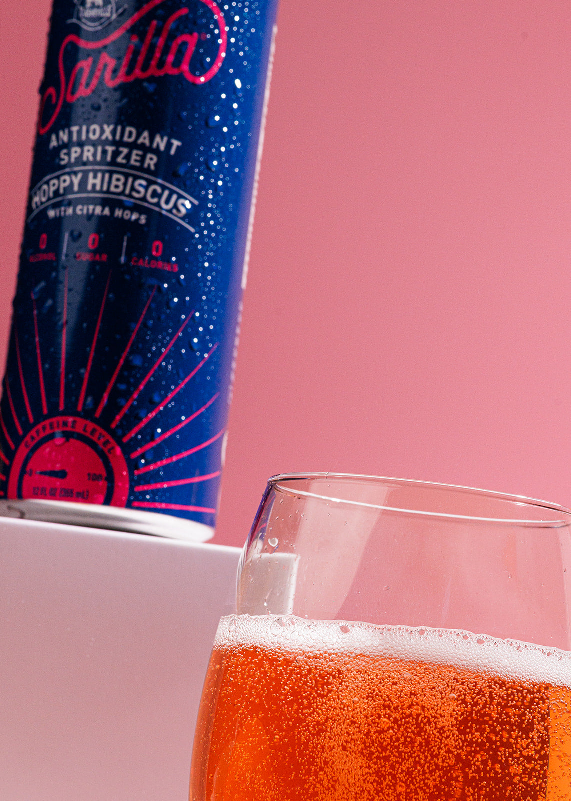 Organic Hoppy Hibiscus Spritzer