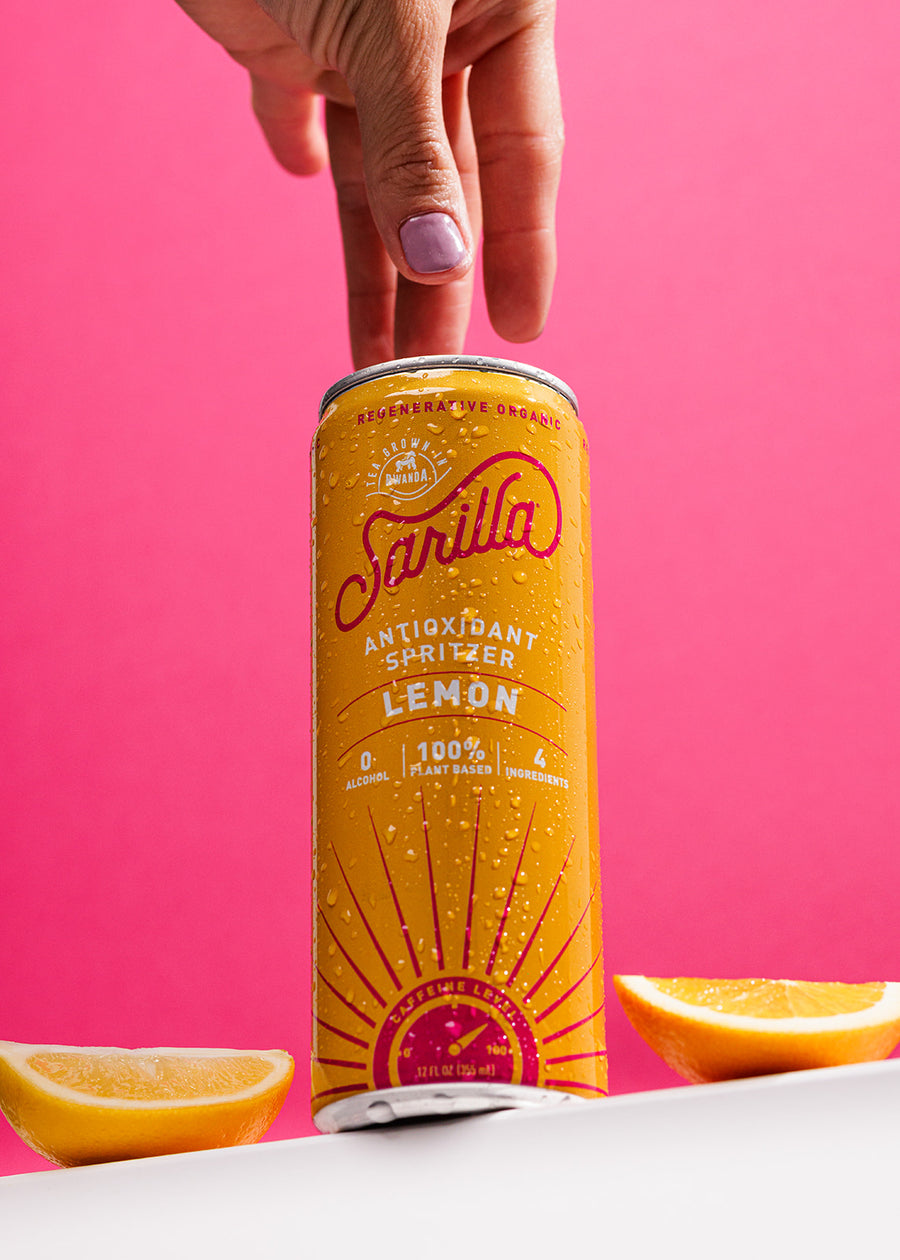 Organic Lemon Light Tea Spritzer