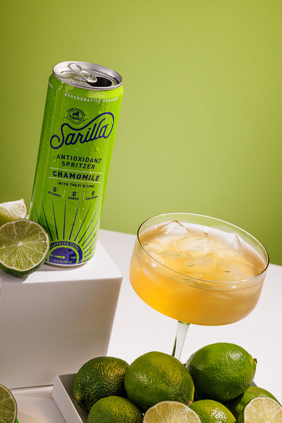 Organic Chamomile Lime Spritzer