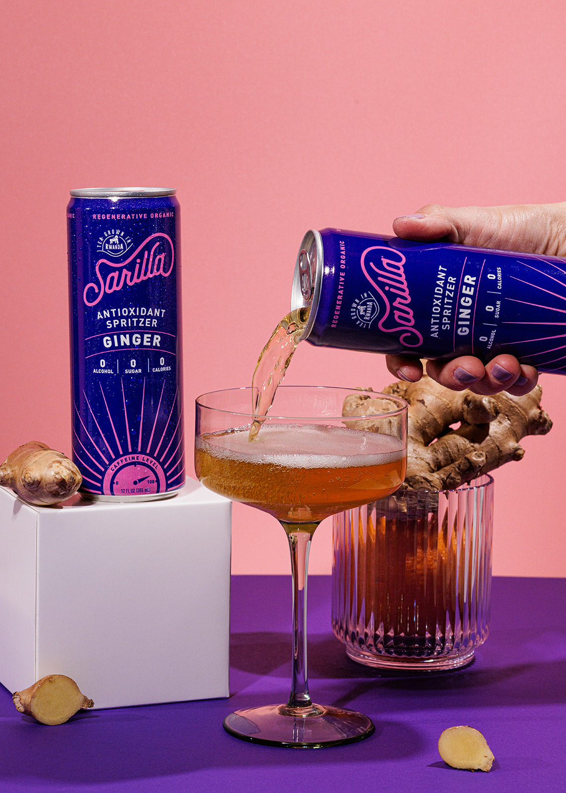 Organic Fresh Ginger Spritzer