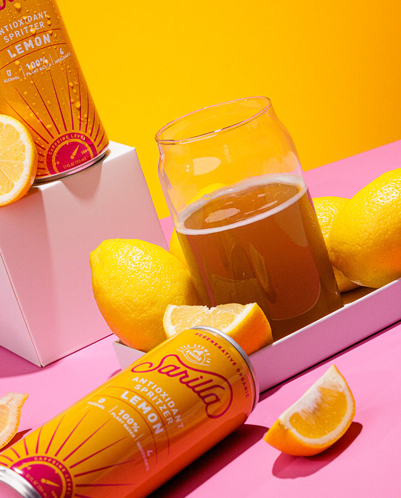 Organic Lemon Light Tea Spritzer