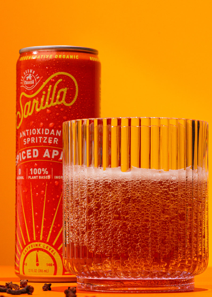 Organic Spiced Apple Tea Spritzer