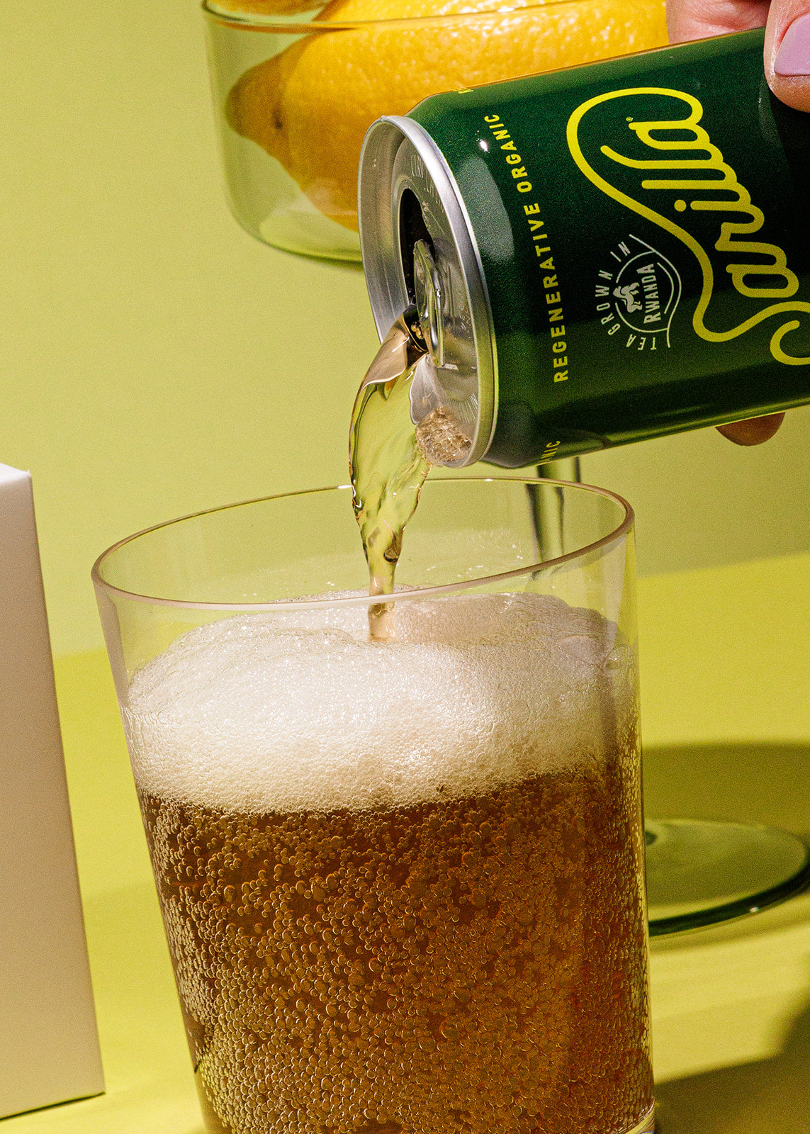 Organic Green Tea Spritzer