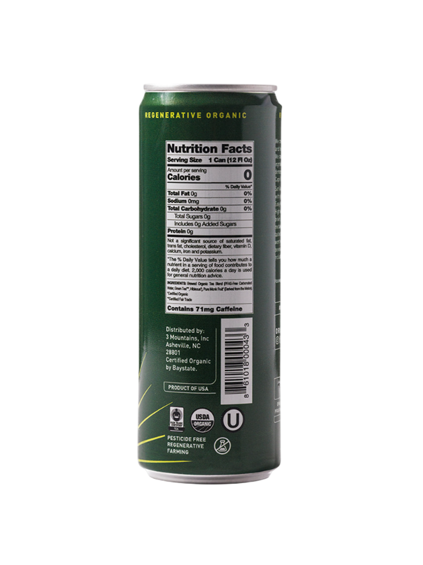 Organic Green Tea Spritzer