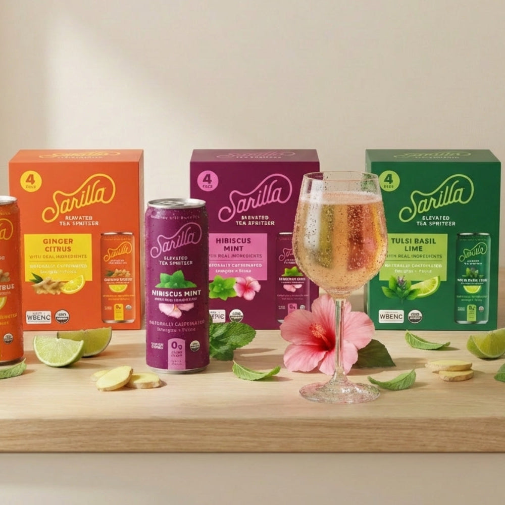 Sarilla beverage 4 packs now for sale online buy a bundle to support metabolic function, recovery, health journey and women's hormone balance