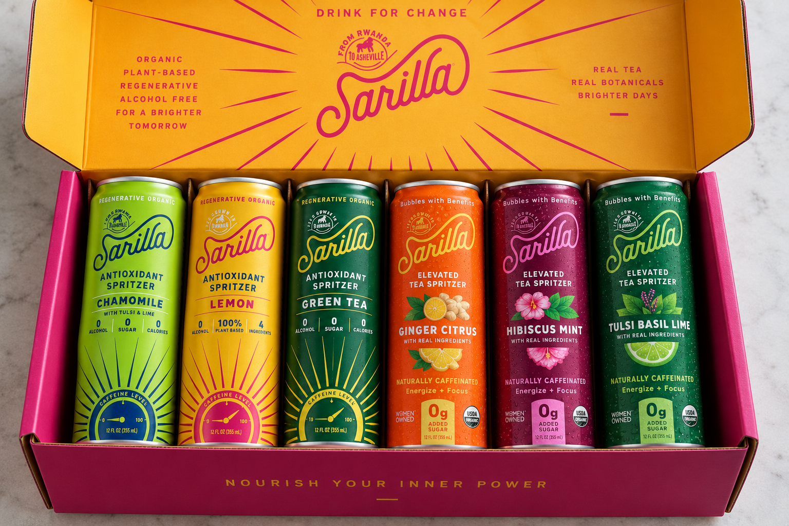 Bestseller Sparkling Tea Set  - Try All 6