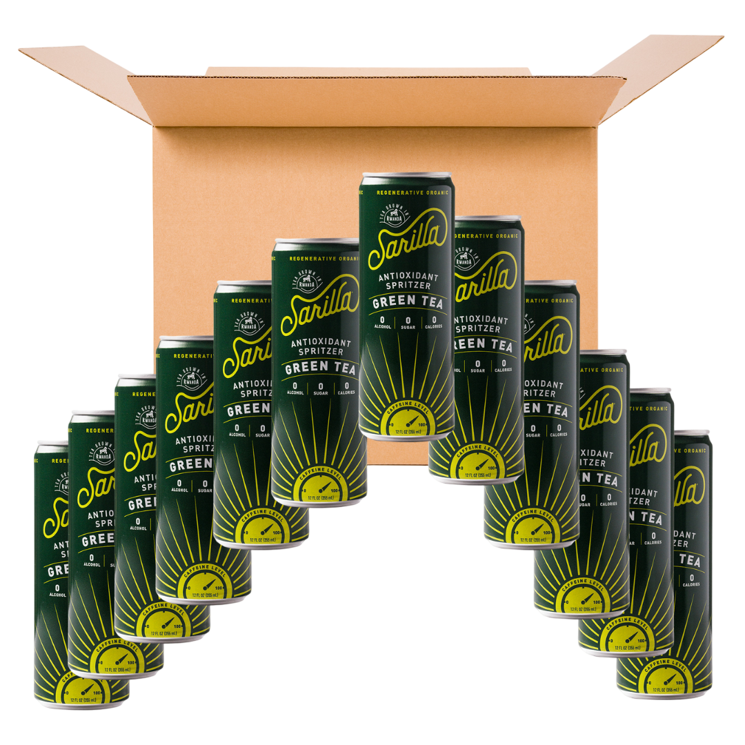 Organic Green Tea Spritzer