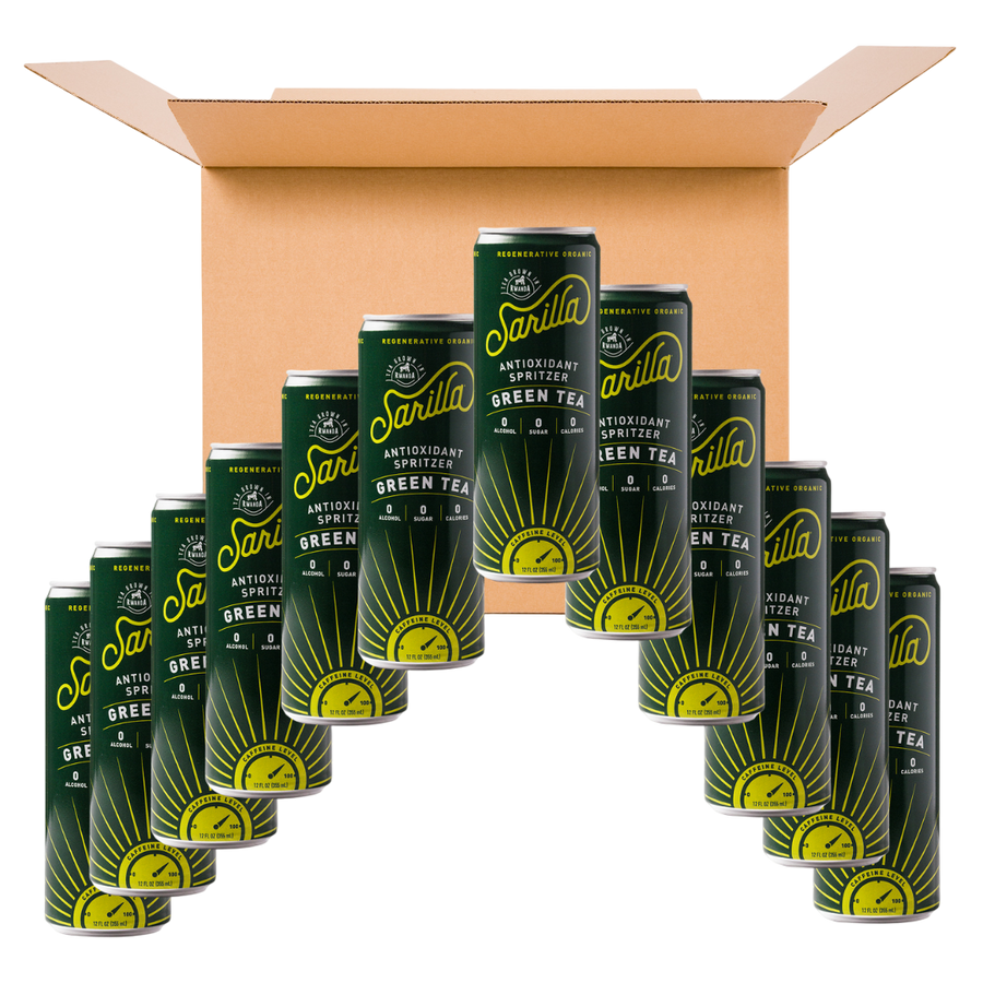 Organic Green Tea Spritzer