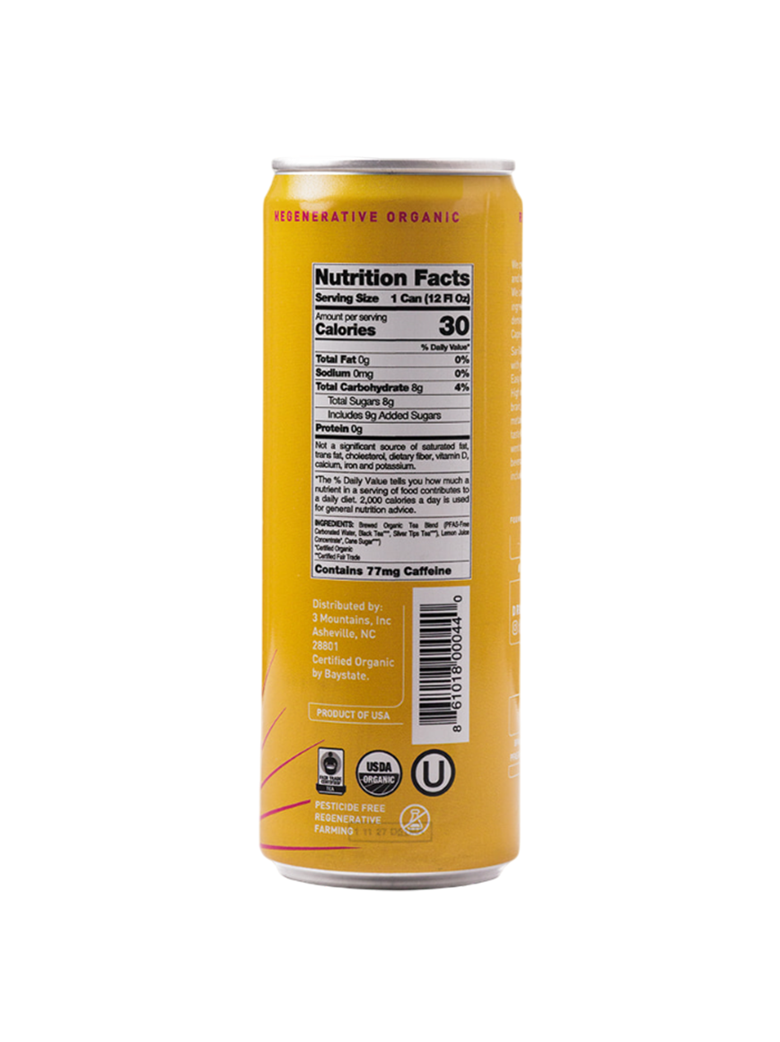 Organic Lemon Light Tea Spritzer
