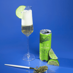 Organic Adaptogen Tulsi Lime Spritzer