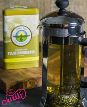 Loose Leaf Organic Tulsi Lemongrass Herbal Tea