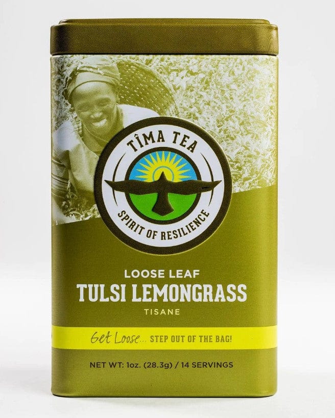 Loose Leaf Organic Tulsi Lemongrass Herbal Tea